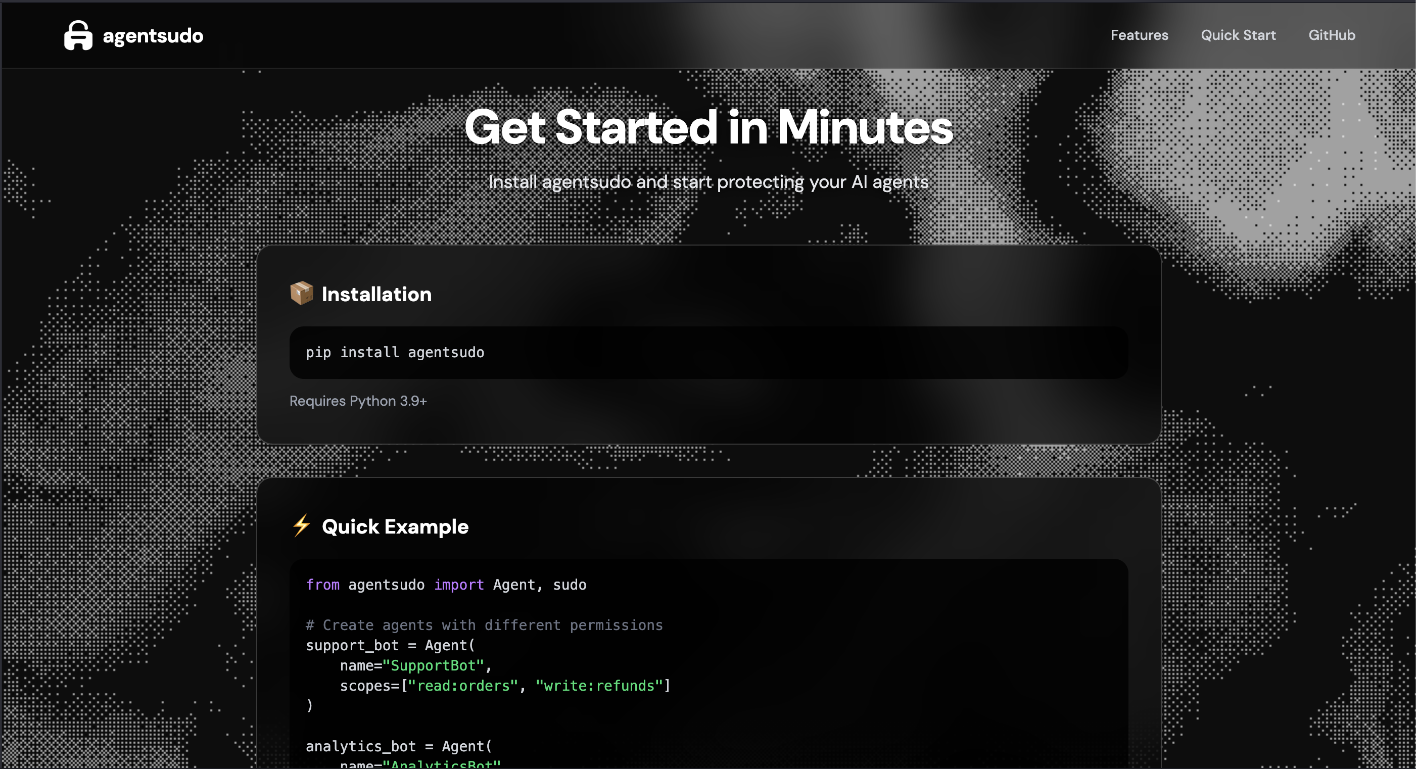 agentsudo screenshot 3
