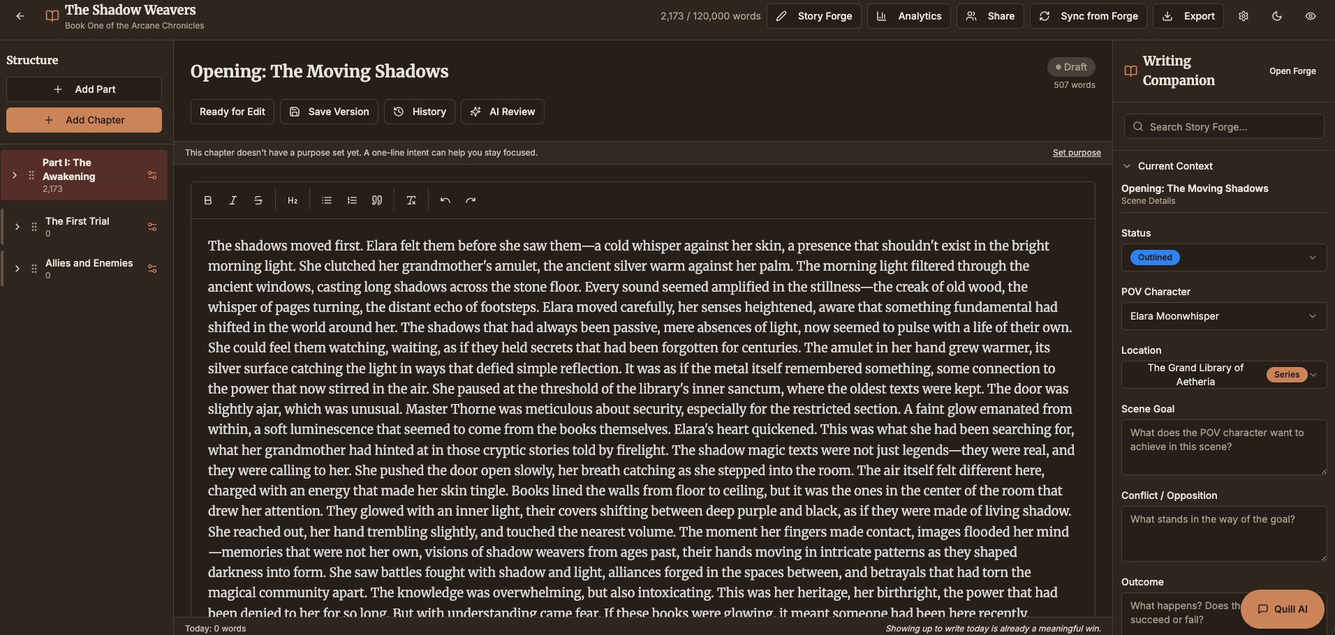 Quill screenshot 13