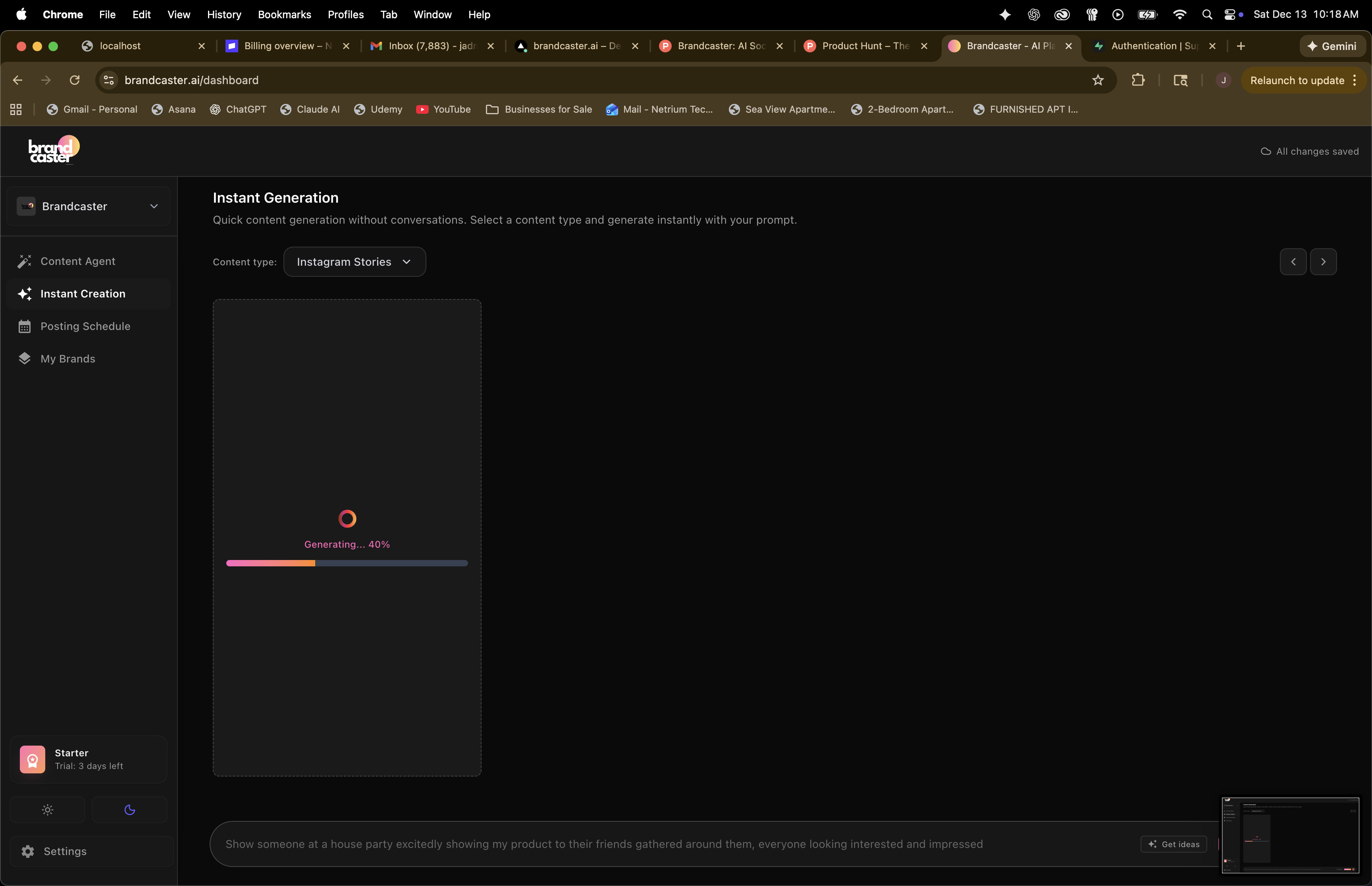 Brandcaster AI screenshot 3
