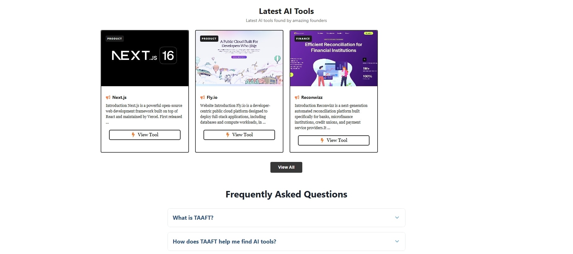 Taaft - There is an ai for that screenshot 2