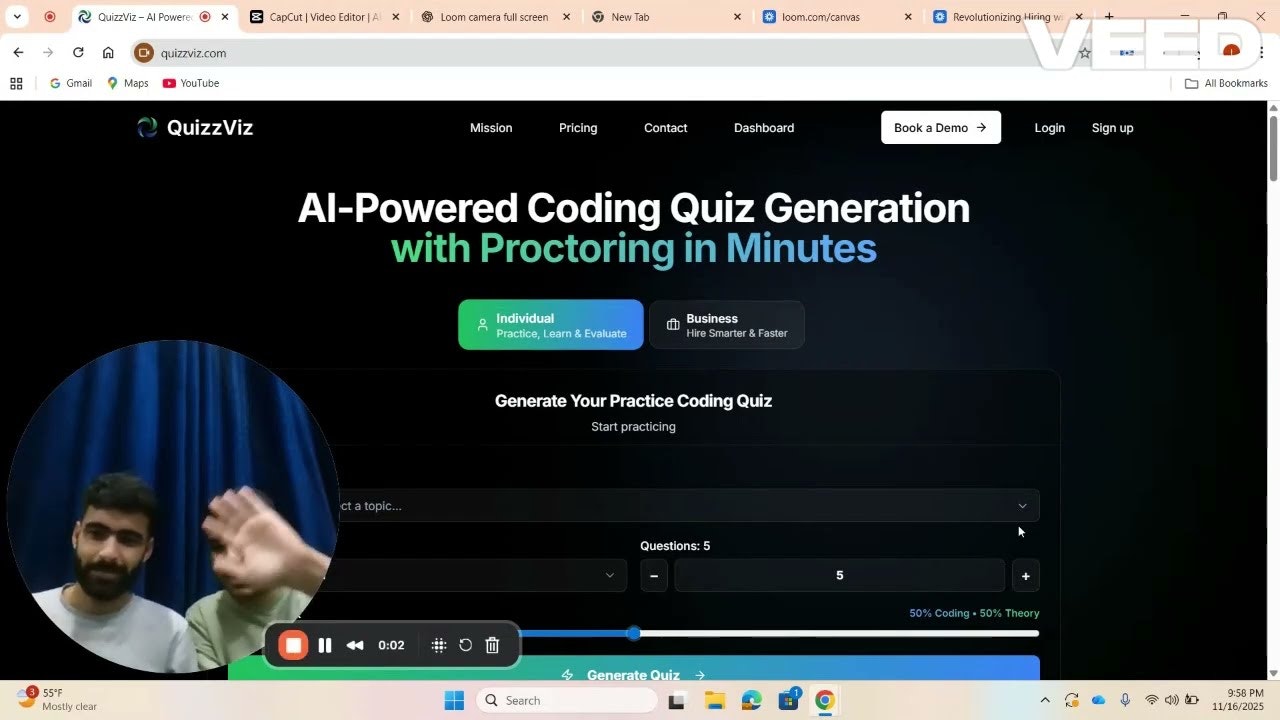 QuizzViz screenshot 1