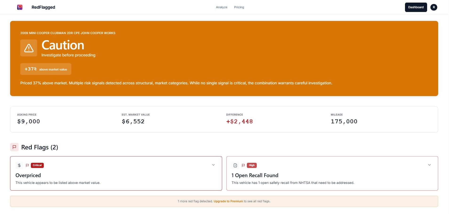 RedFlagged screenshot 4