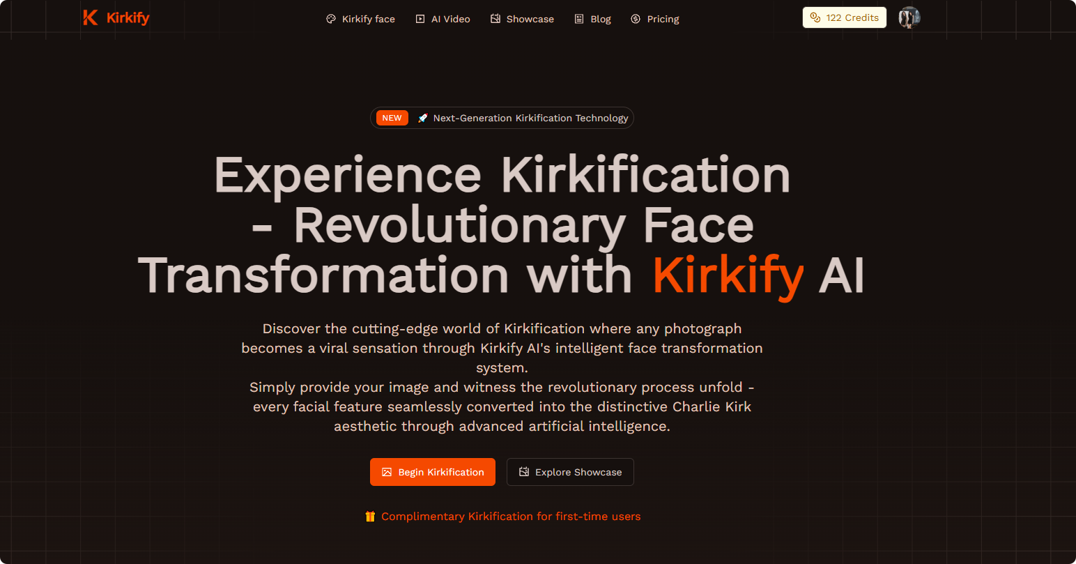 Kirkify screenshot 1