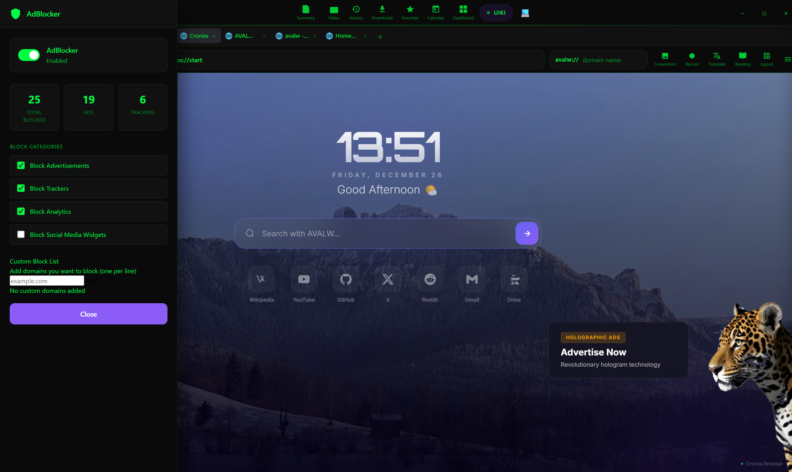 Cronos Browser screenshot 9