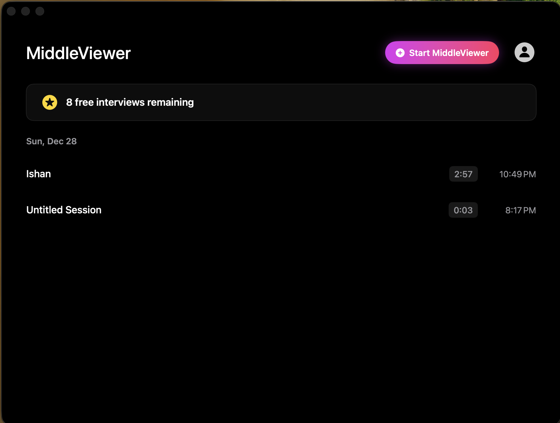 MiddleViewer screenshot 1