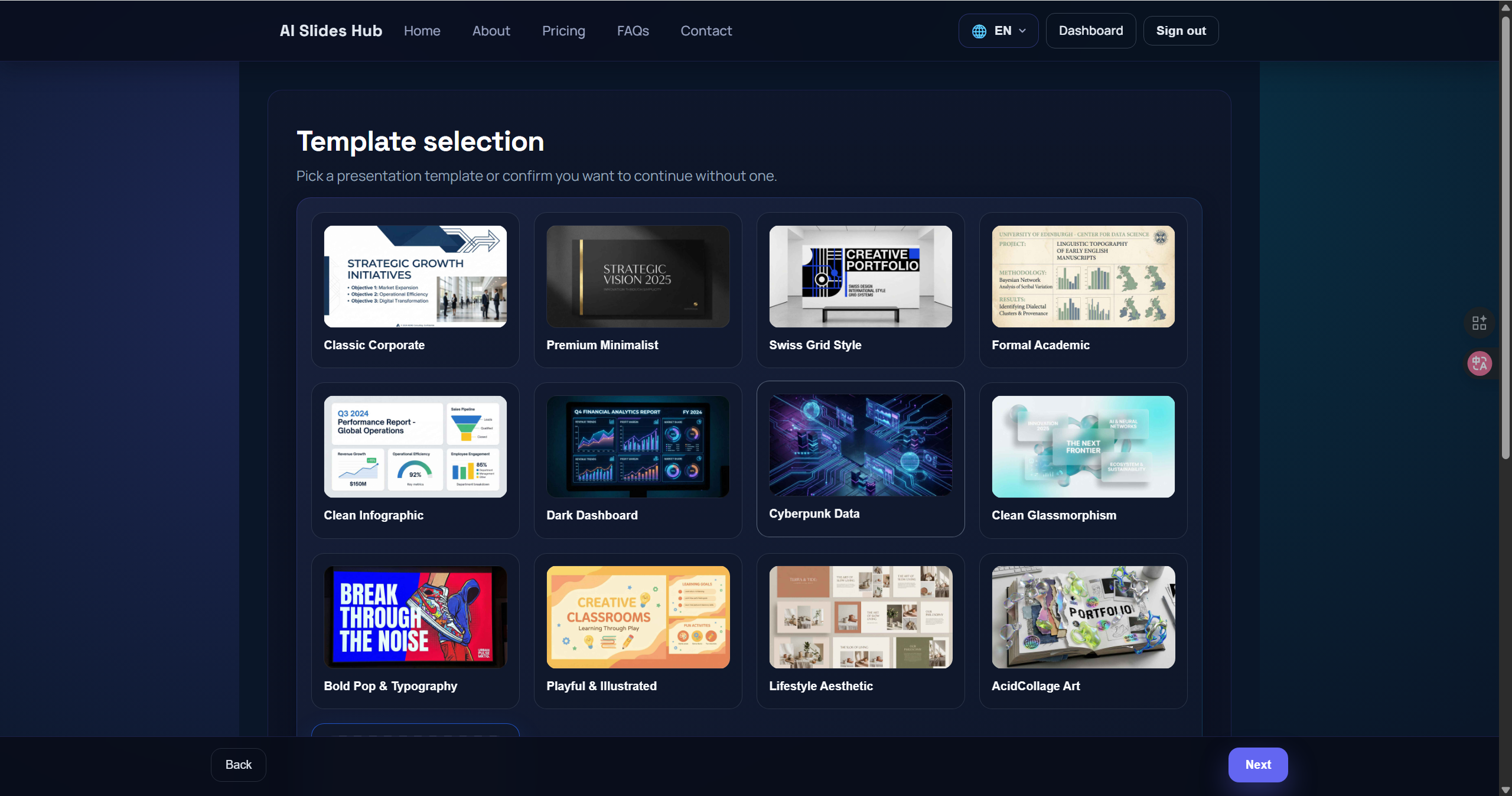 AI Slides Hub screenshot 3