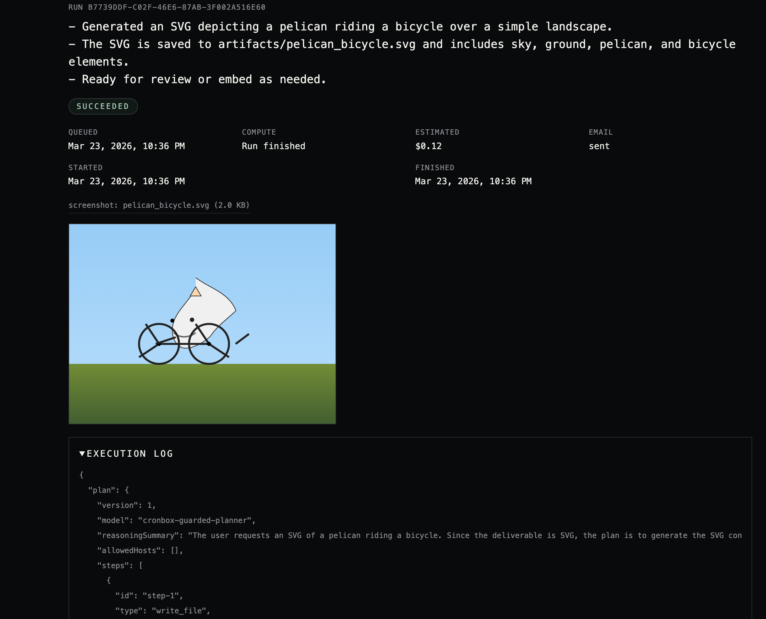 CronBox screenshot 4