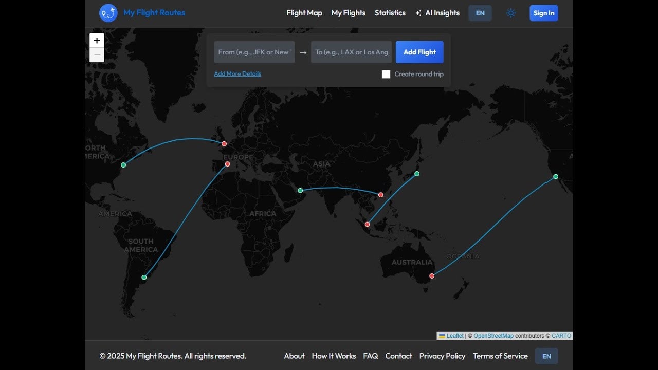 My Flight Routes screenshot 10