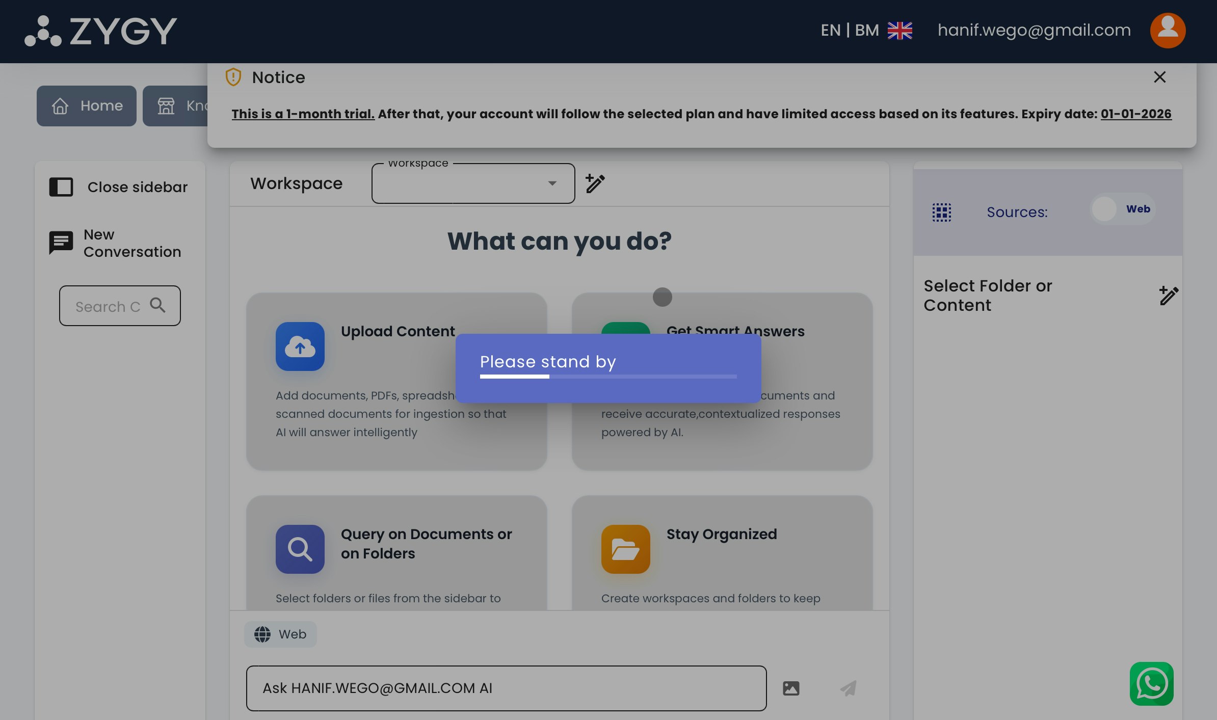 Zygy.com - Ingest Files with AI! screenshot 7