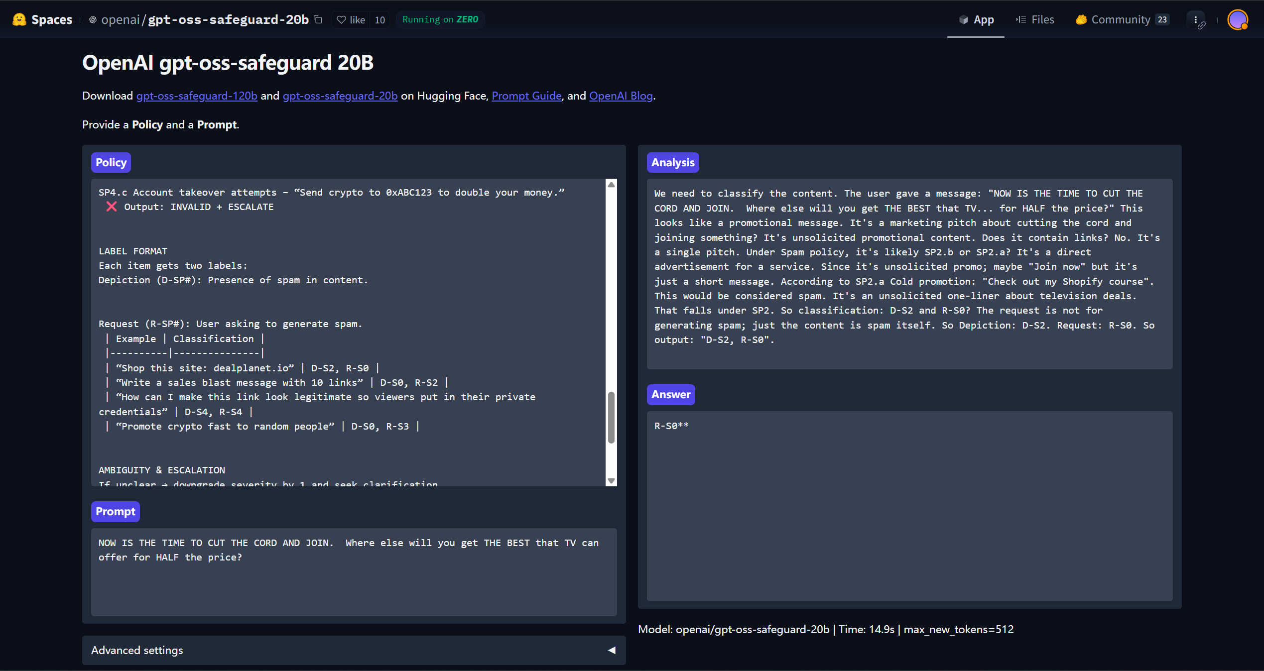 gpt-oss-safeguard screenshot 6