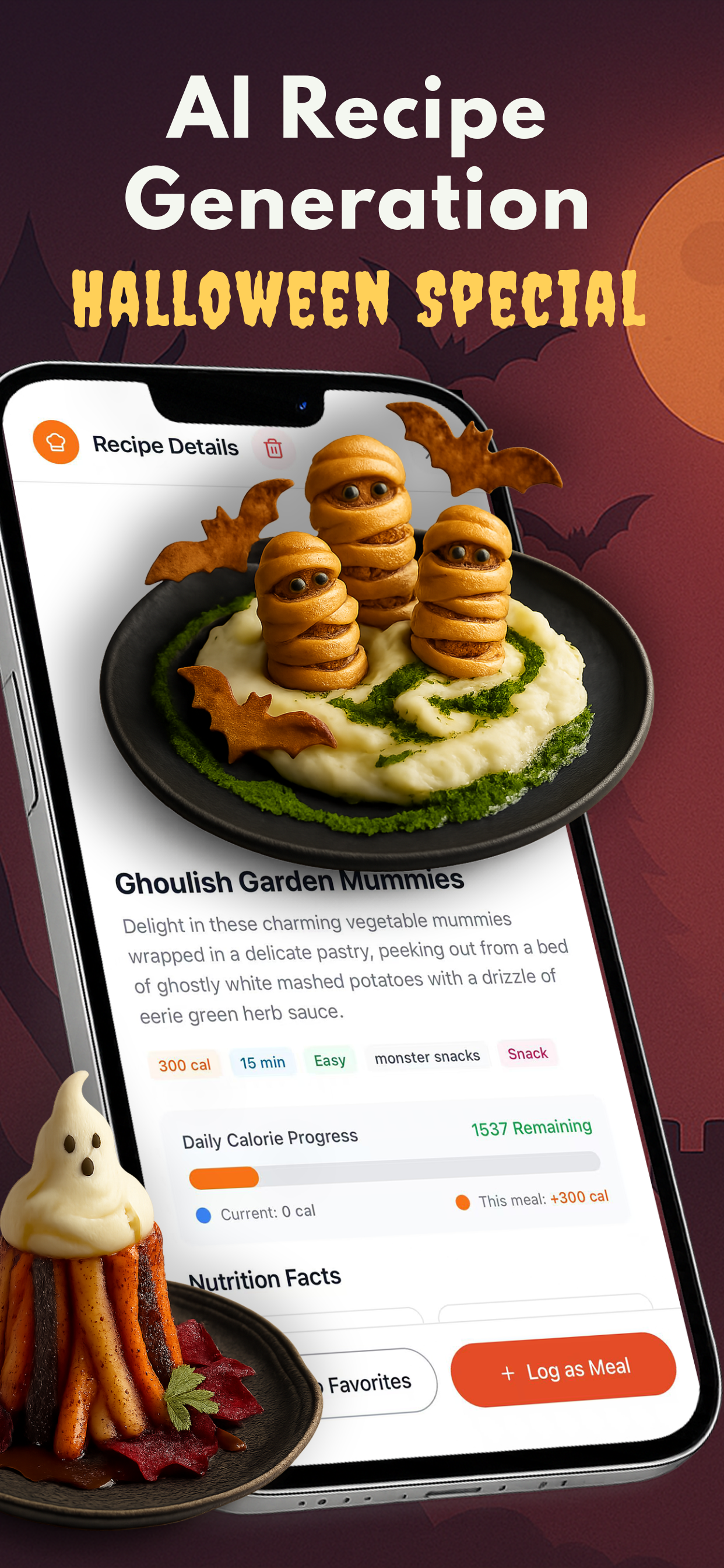 Nosh AI - Recipes & Nutrition (iOS app) screenshot 2