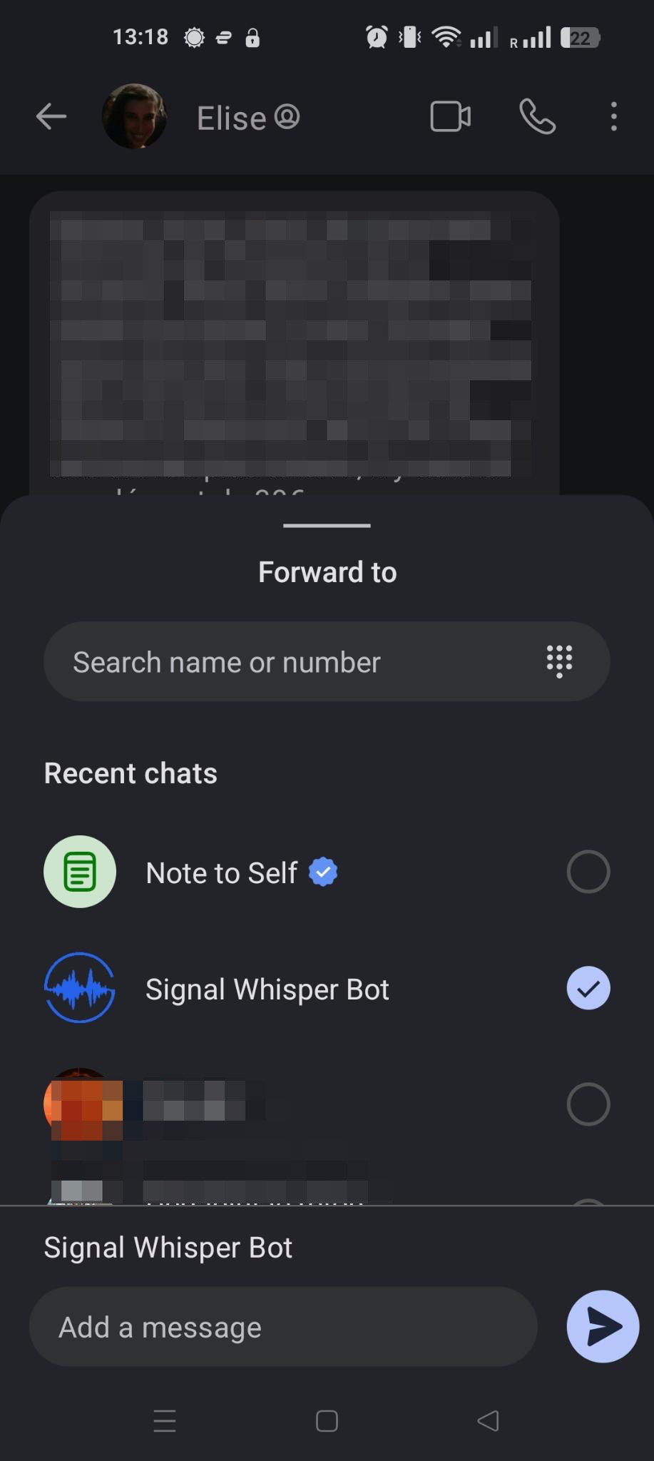 SignalWhisperBot screenshot 3