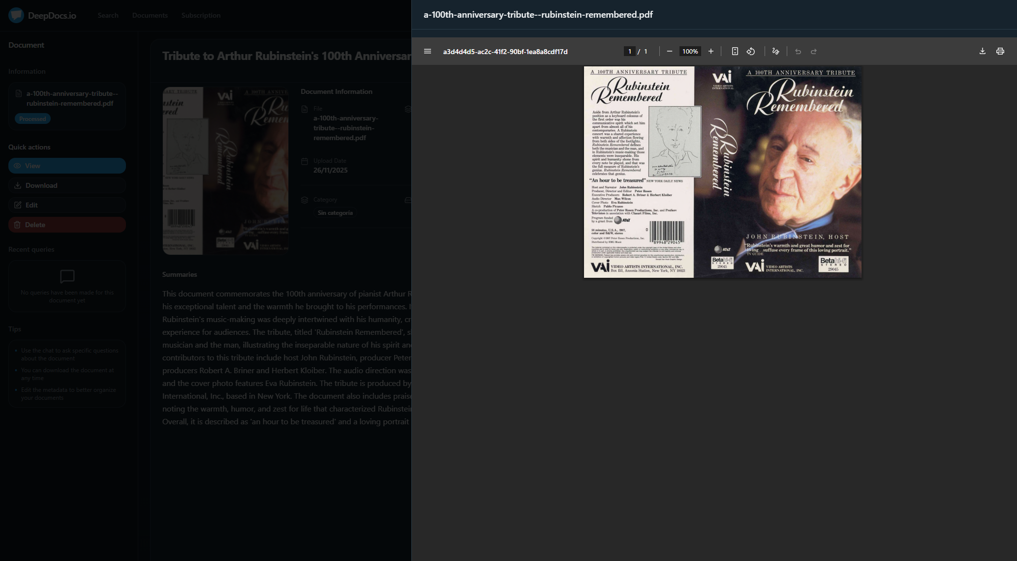 DeepDocs.io screenshot 8