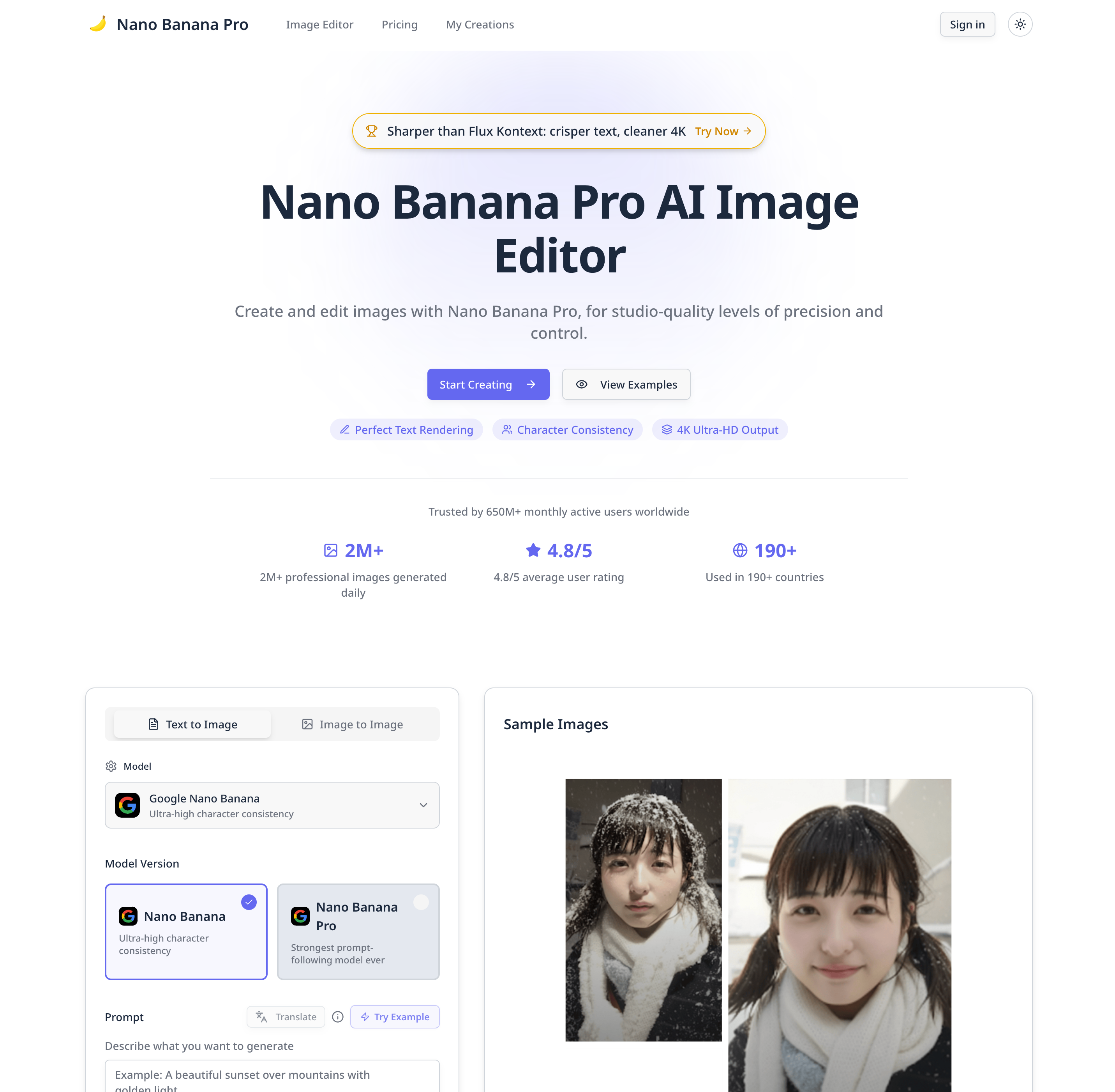 Nano Banana Pro - AI Image Editor screenshot 1