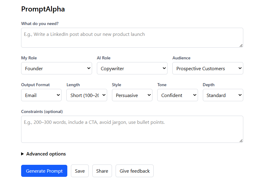 PromptAlpha screenshot 3