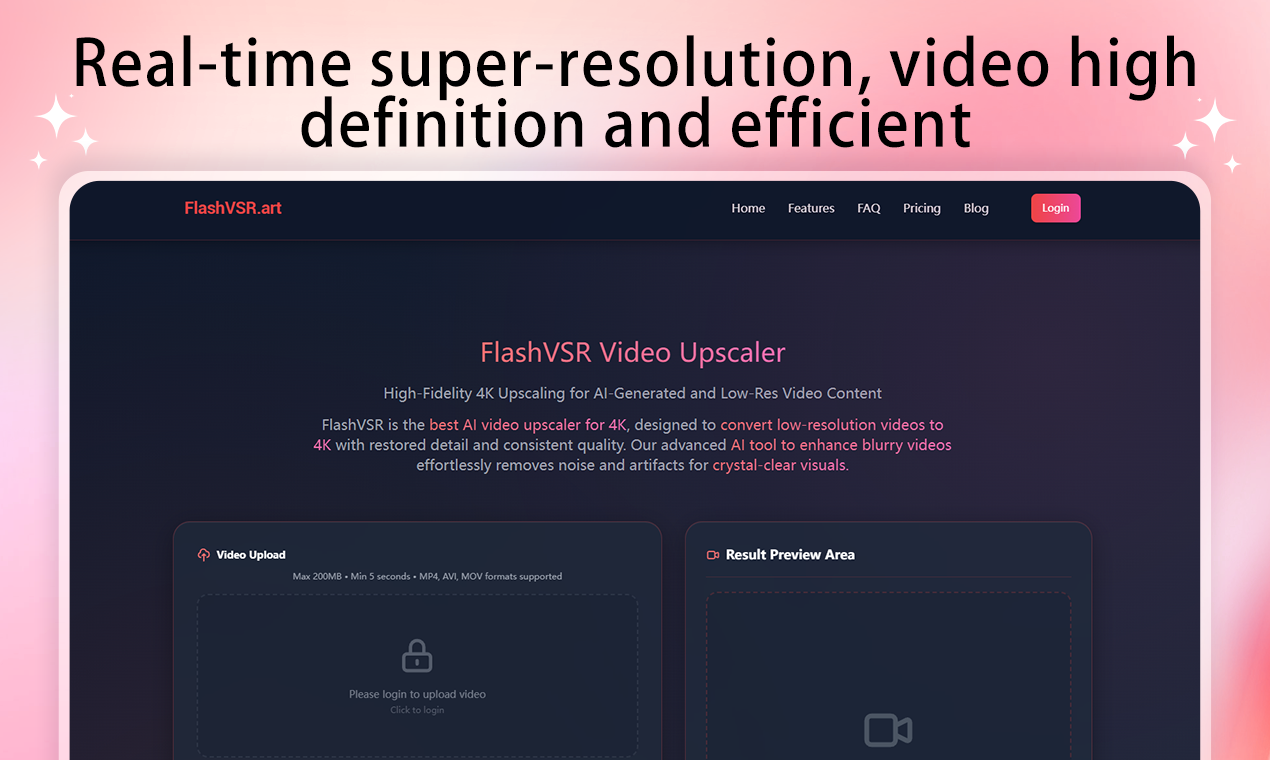 FlashVSR screenshot 1