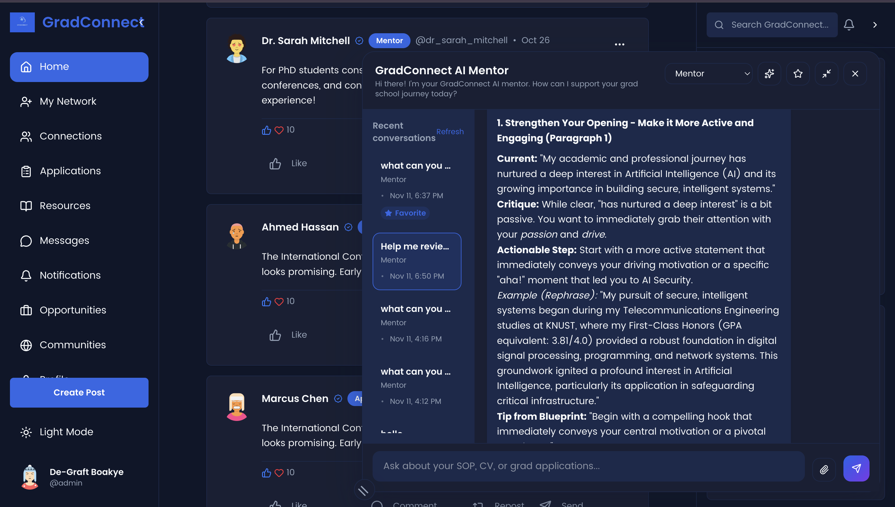 GradConnect screenshot 4