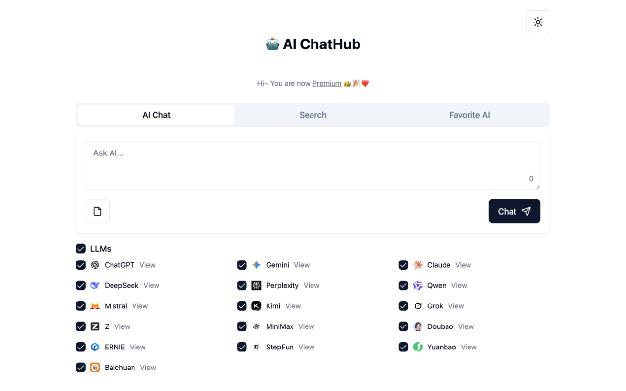 AI ChatHub screenshot 3