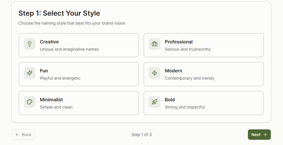 Ai Bizname screenshot 3