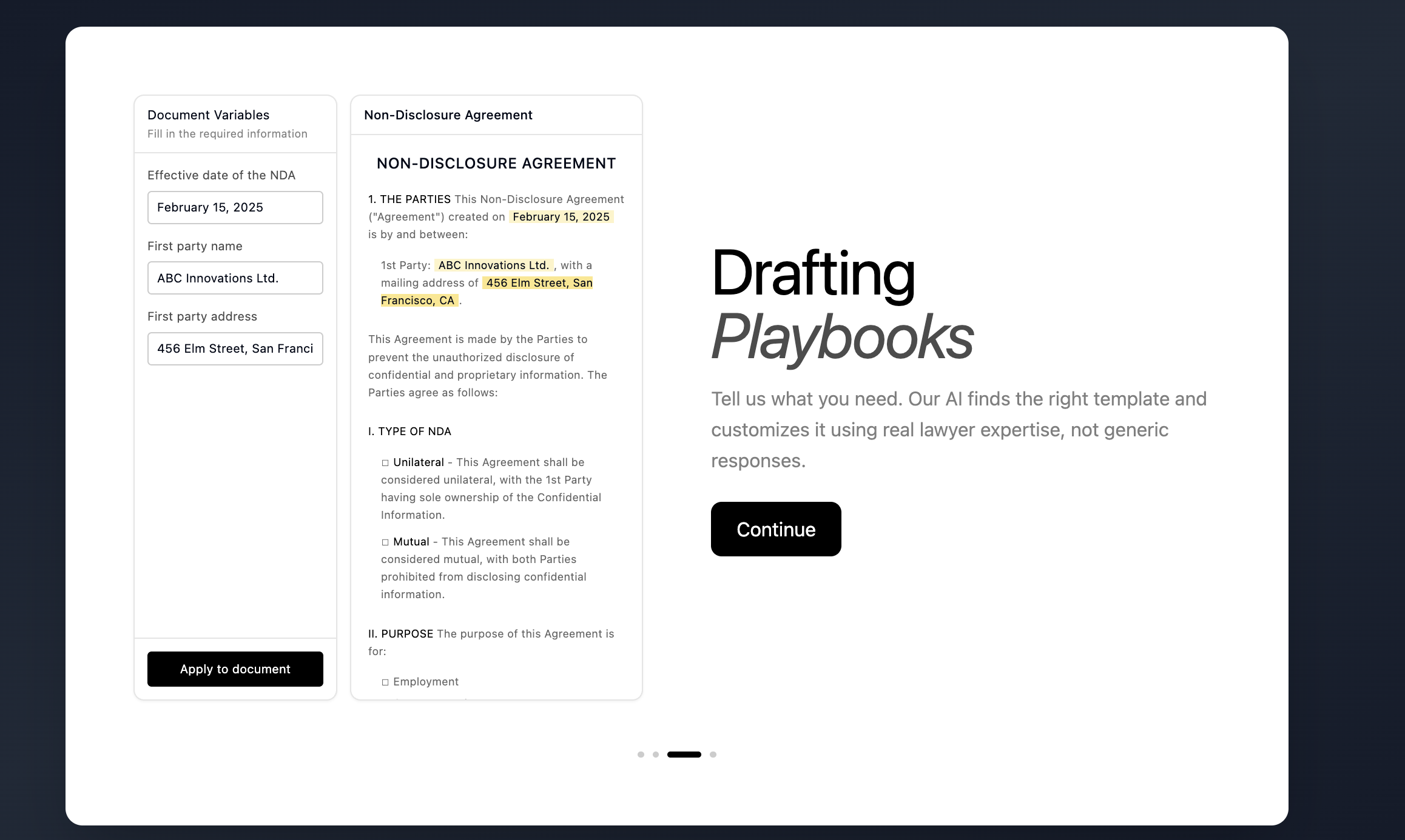 Lumos - Legal AI for startups screenshot 4
