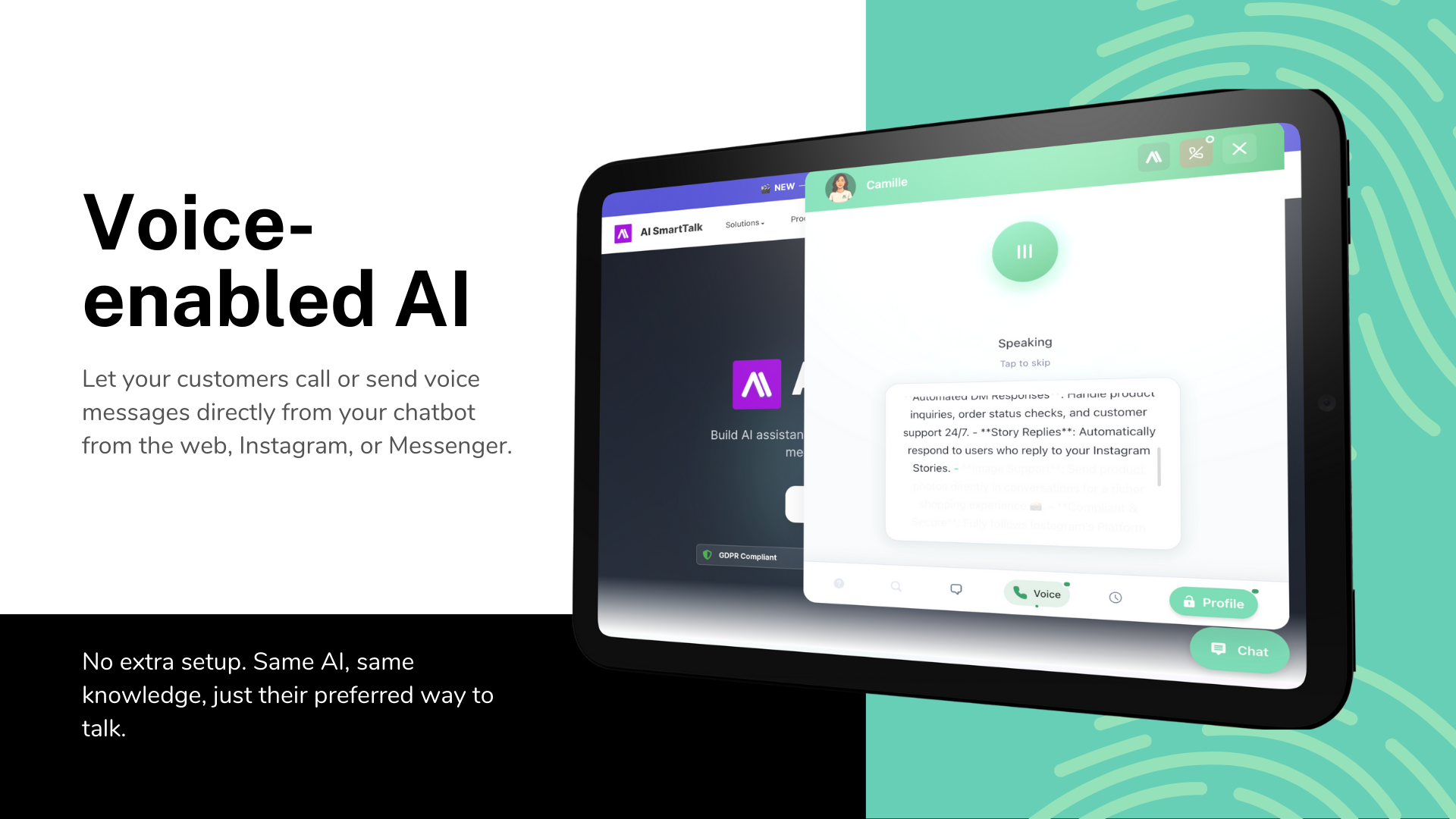 AI SmartTalk screenshot 2