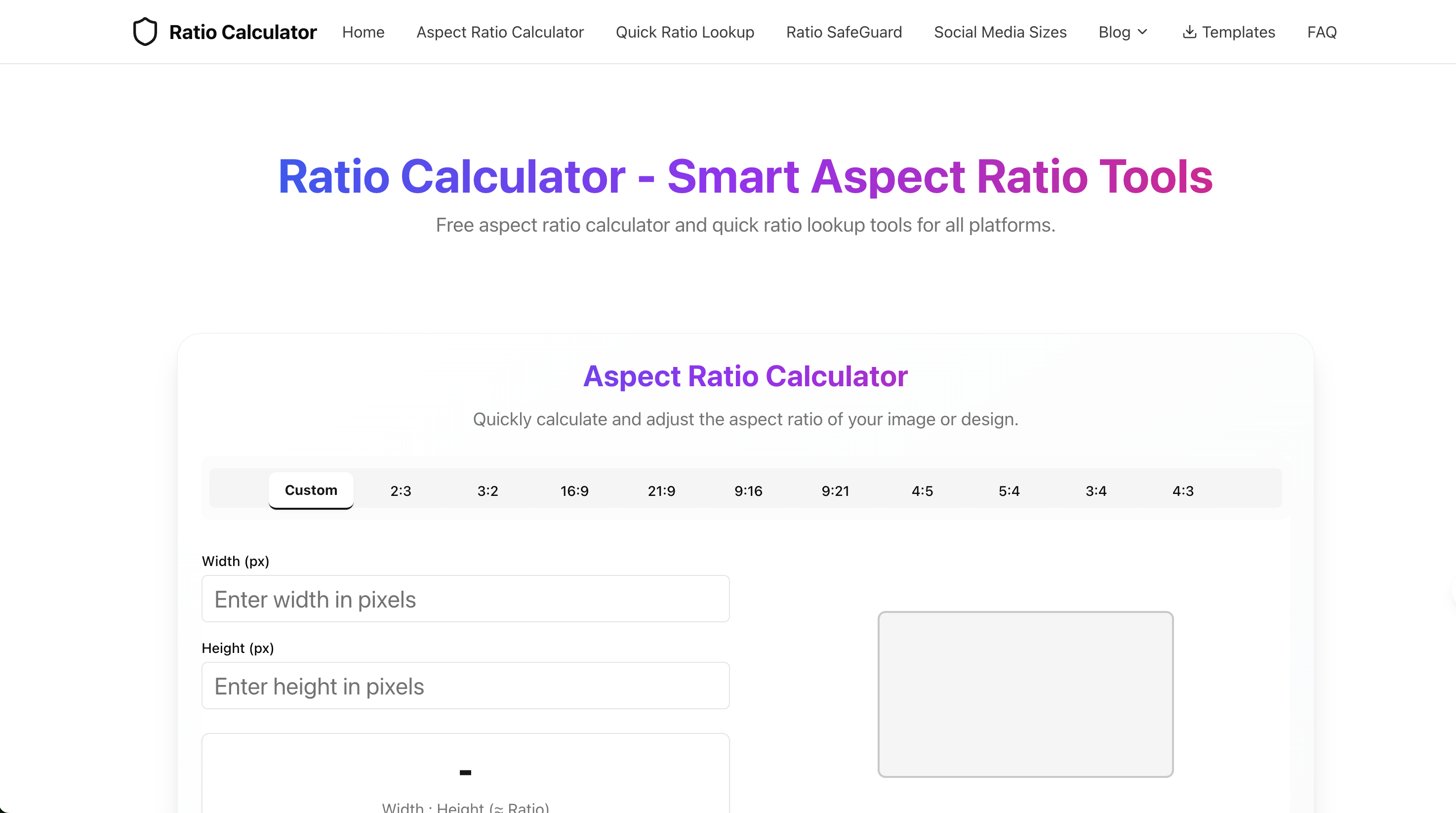 Ratio Calculator screenshot 1