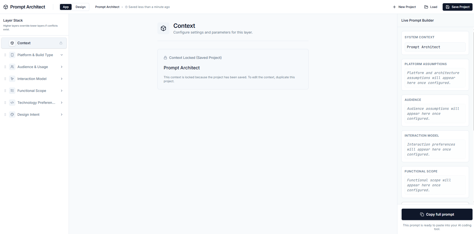 Prompt Architect screenshot 3