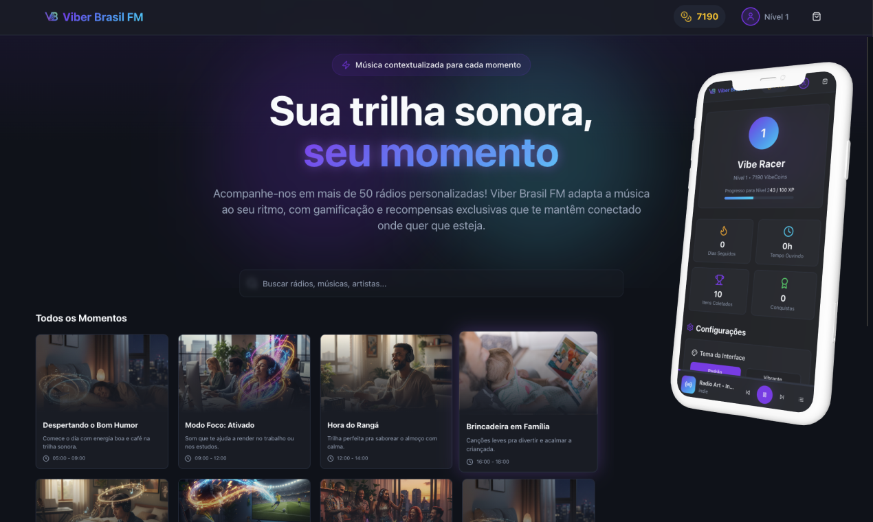 Viber Brasil FM screenshot 2