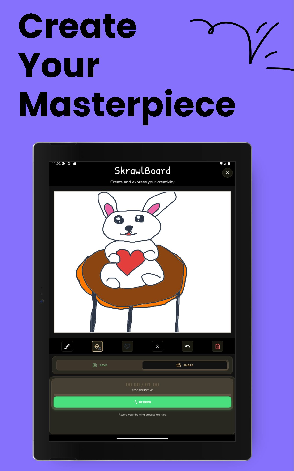 Skrawl - Draw, Share & Play screenshot 2