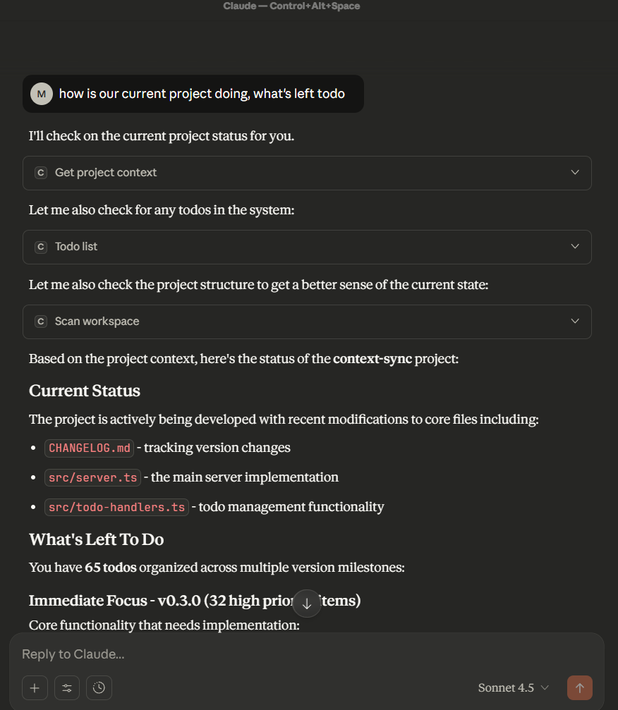 Context Sync screenshot 4