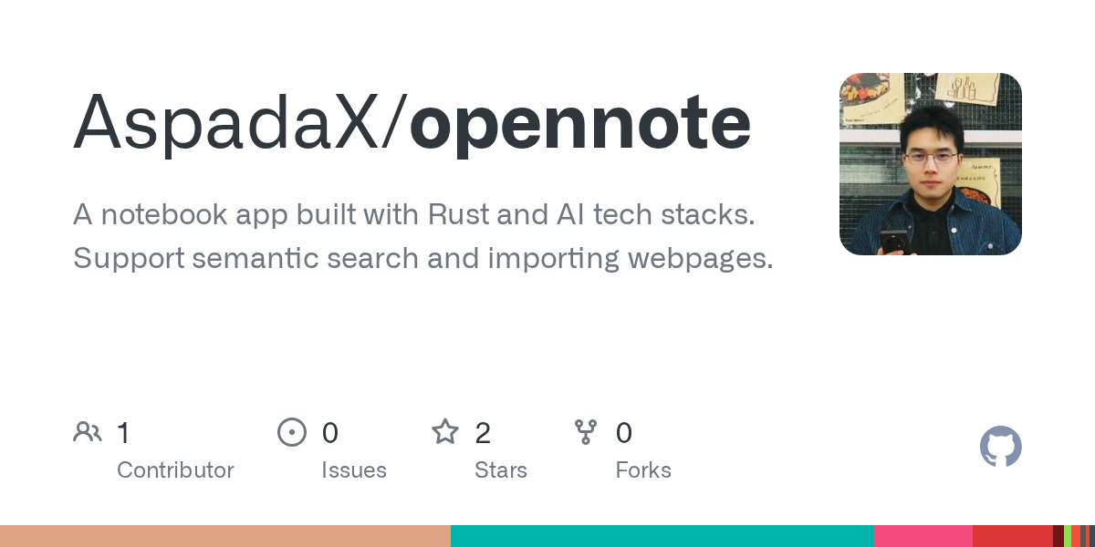OpenNote screenshot 1