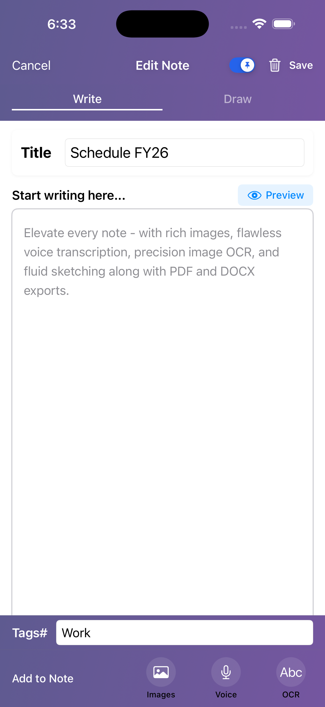 SnappyNotes screenshot 3