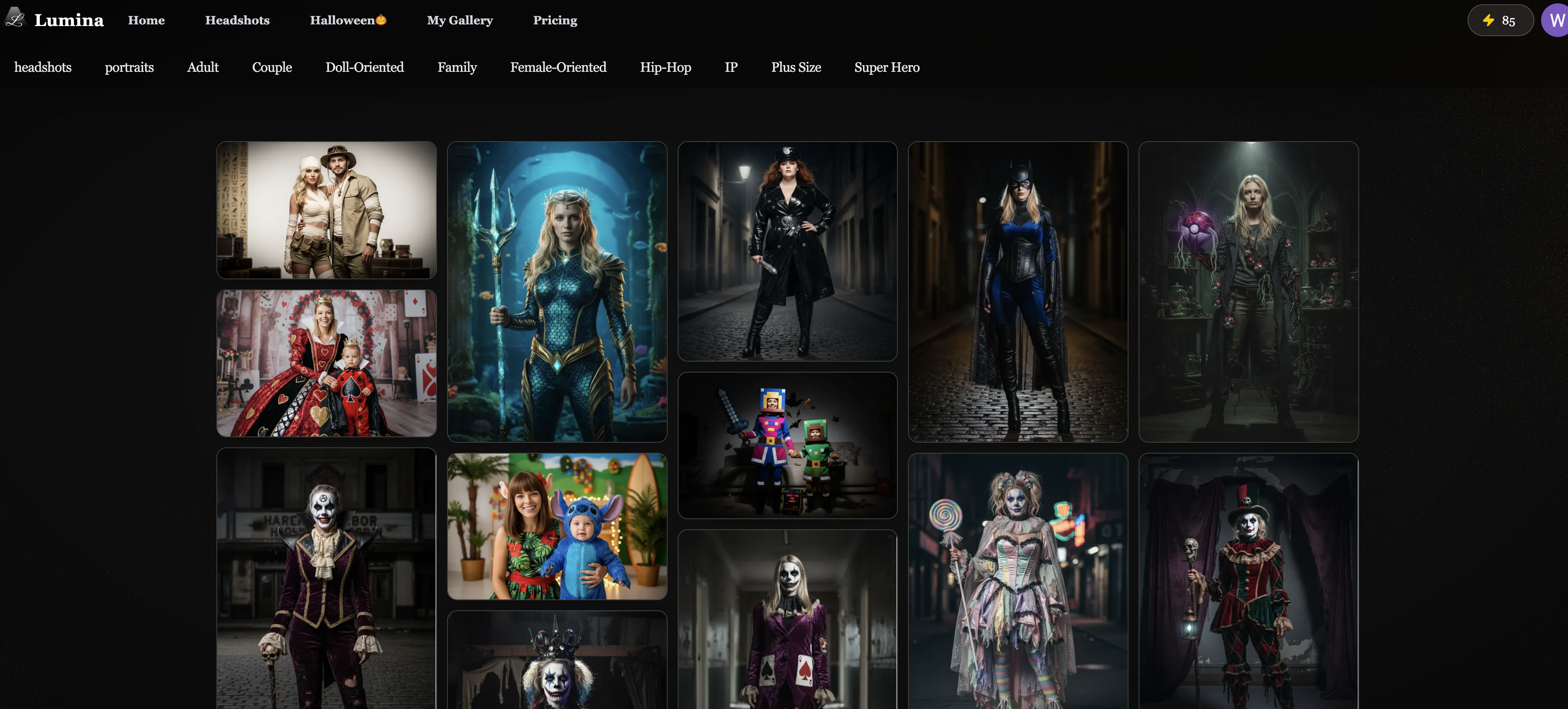 Lumina Gallery screenshot 2