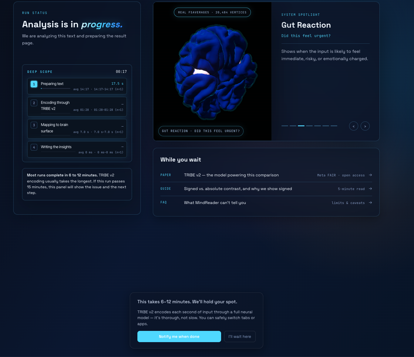 MindReader v1 screenshot 5