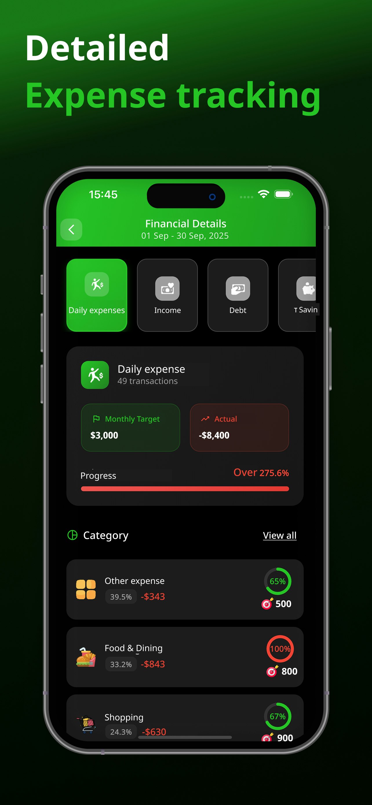 Finself: AI Track Budget Plan screenshot 6