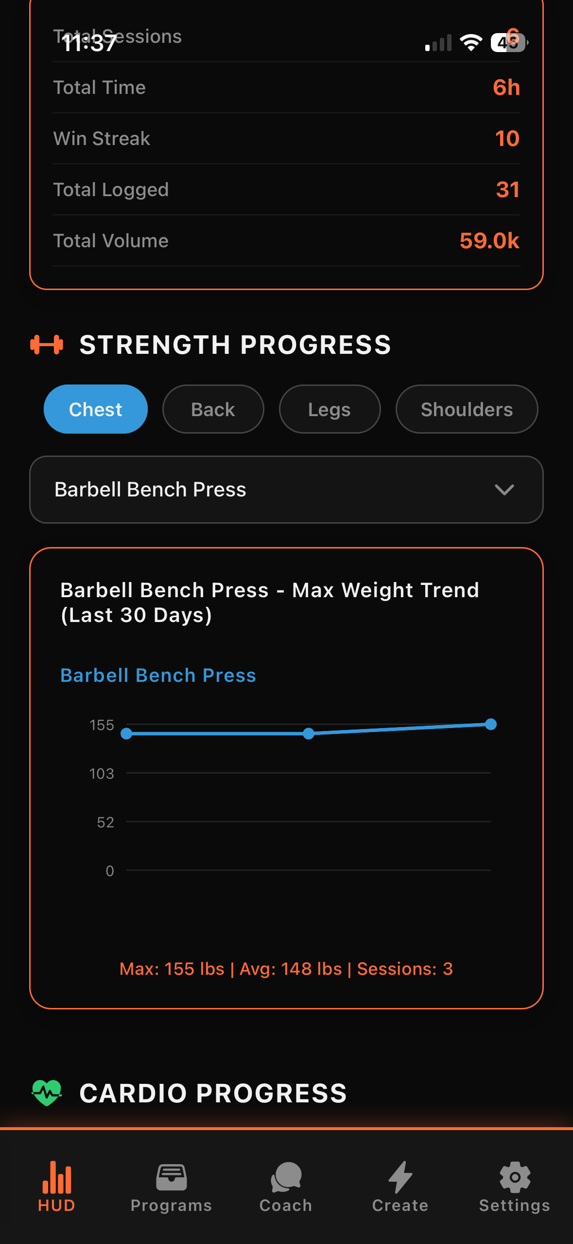 Raen Fitness screenshot 1