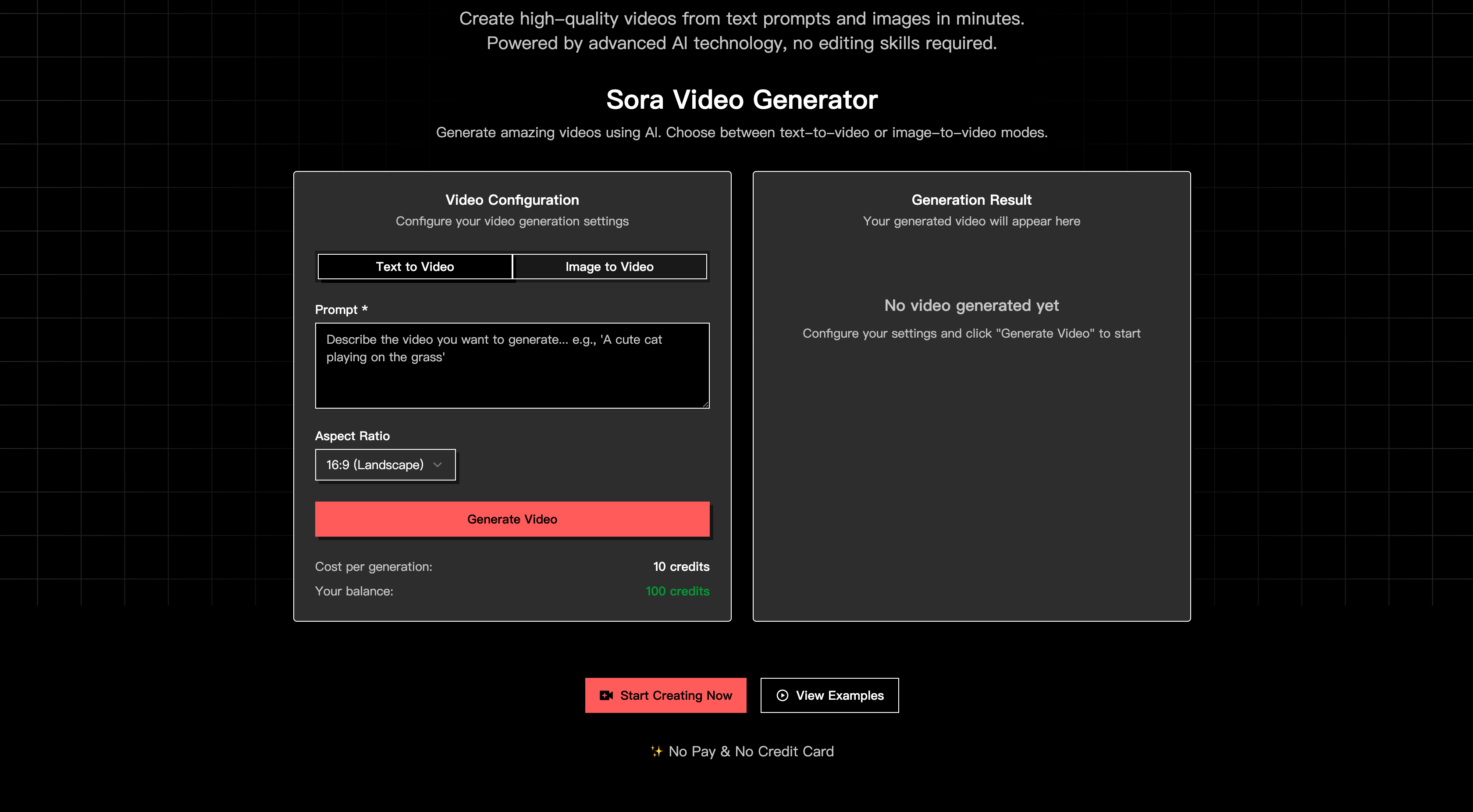 Free Sora Generator screenshot 2