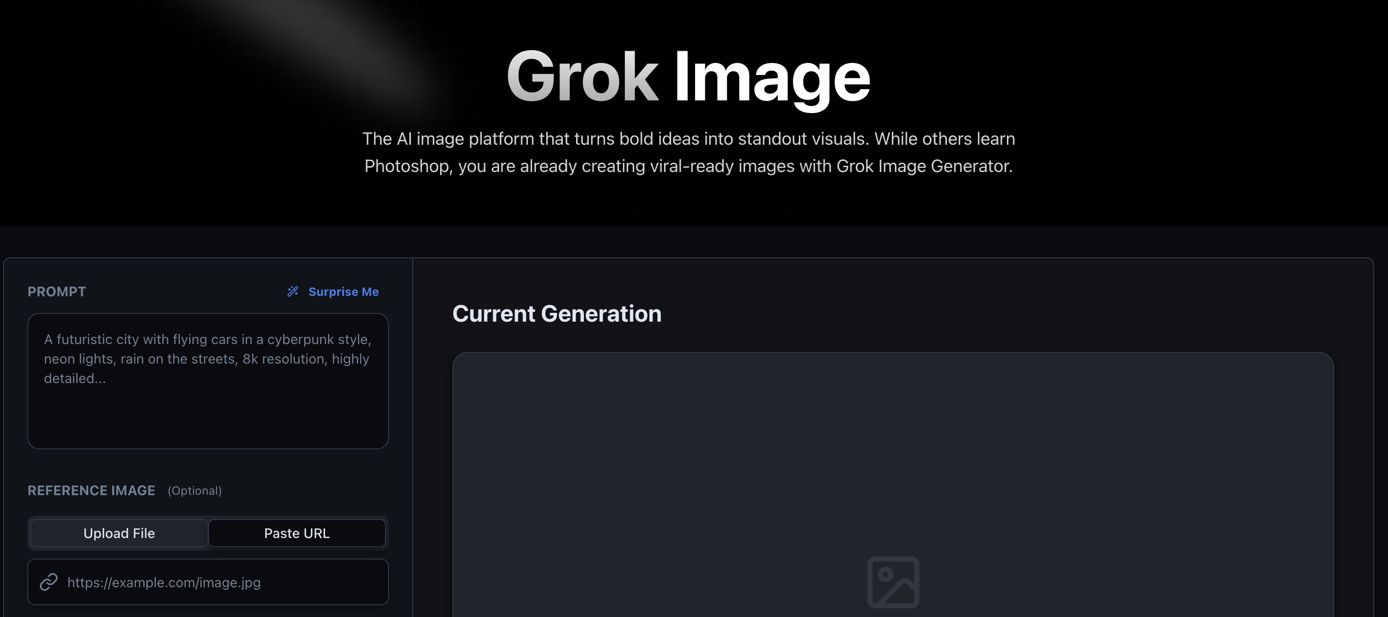 Grok Image screenshot 1