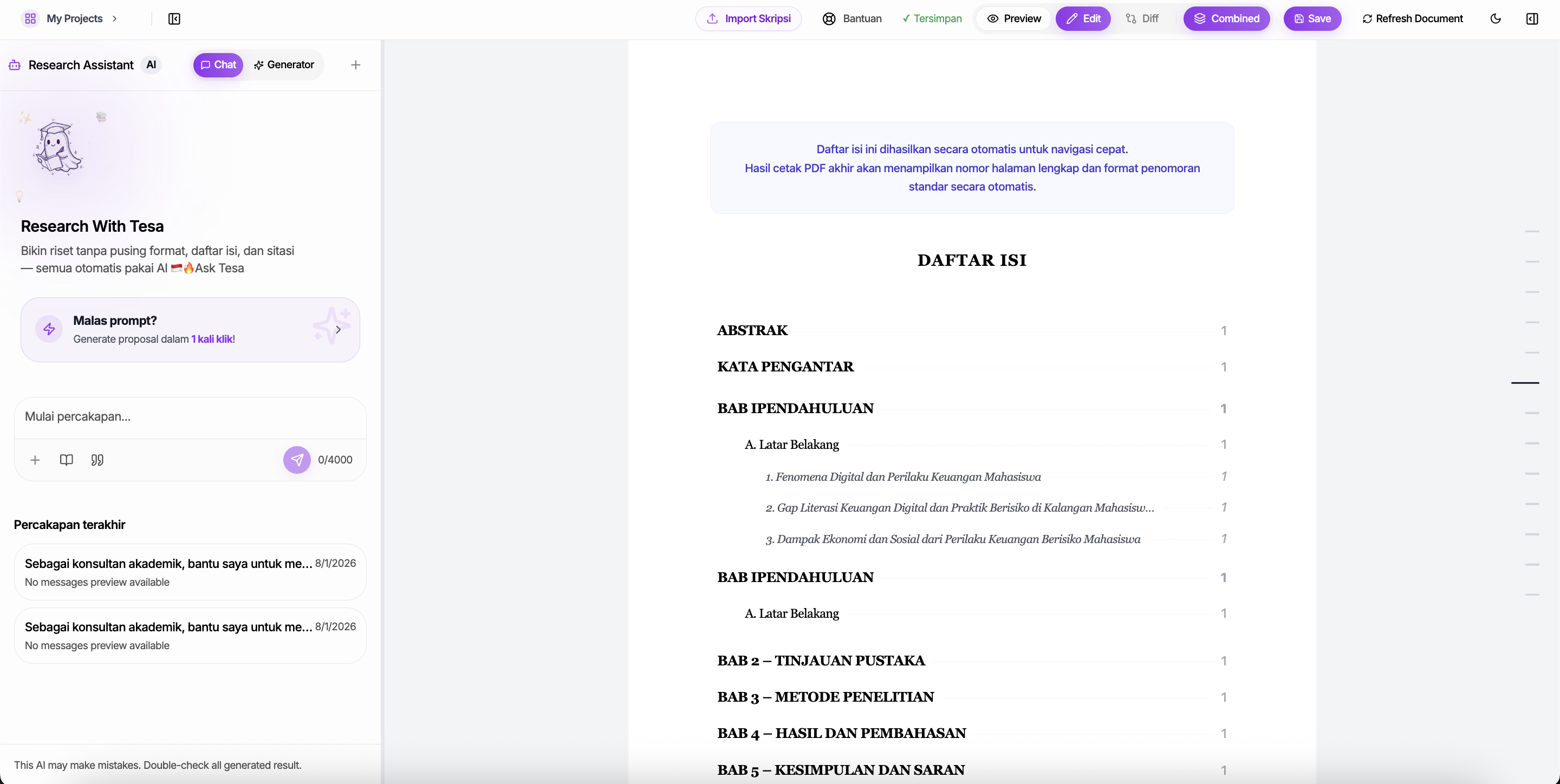 Skripsita 2.0 screenshot 3