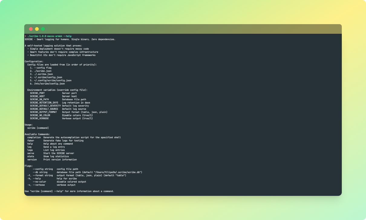 SCRIBE screenshot 2