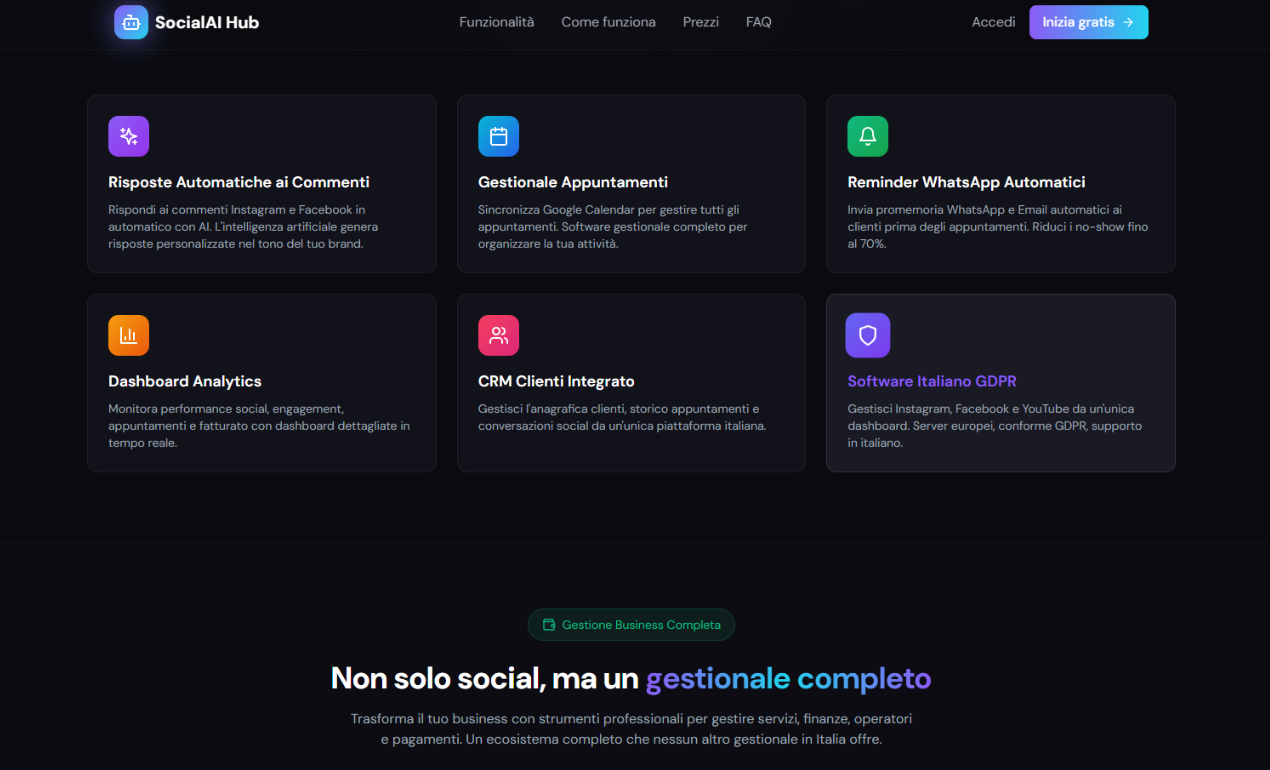SocialAI Hub screenshot 2