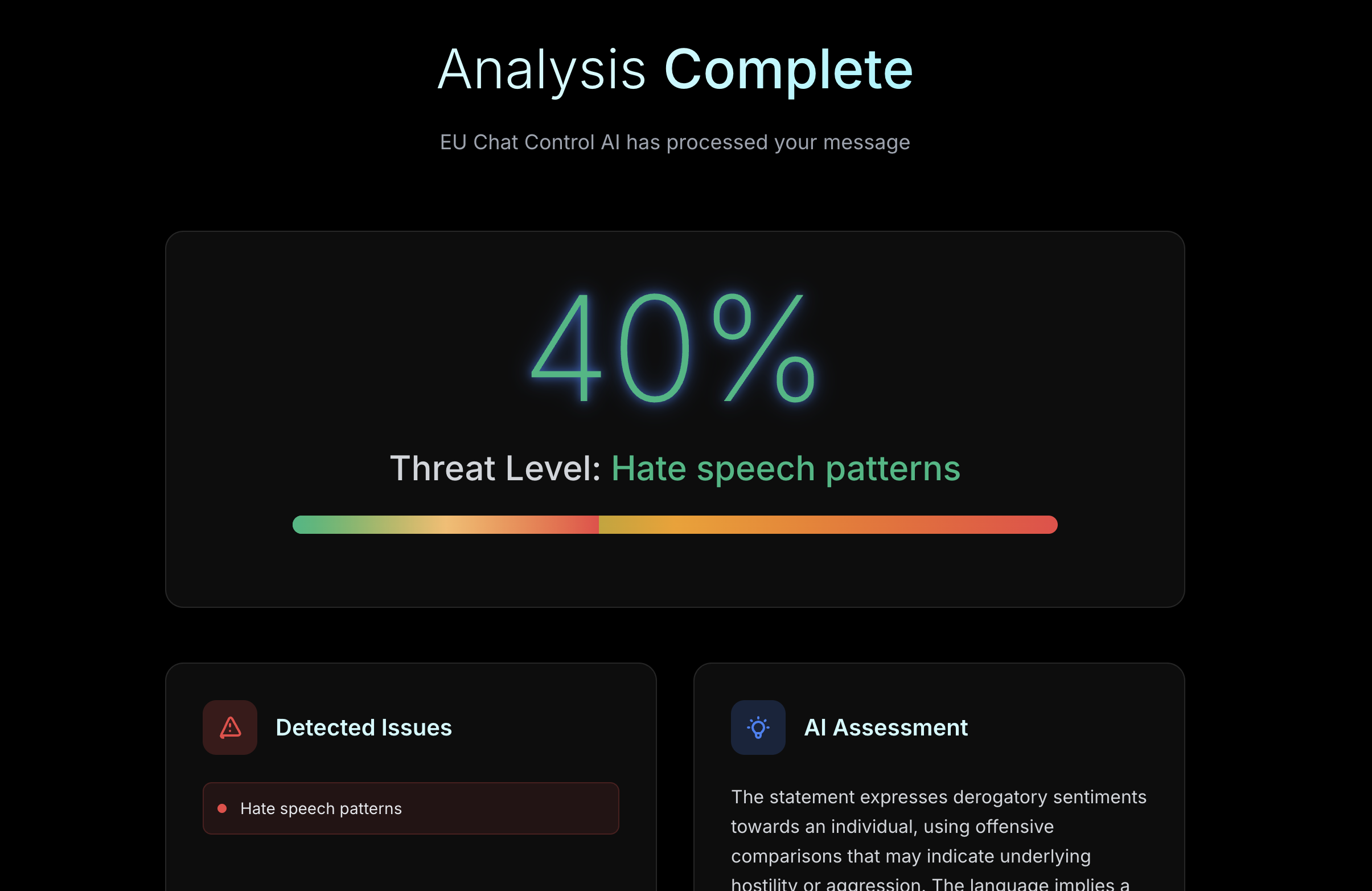 Chat Control Simulator screenshot 2