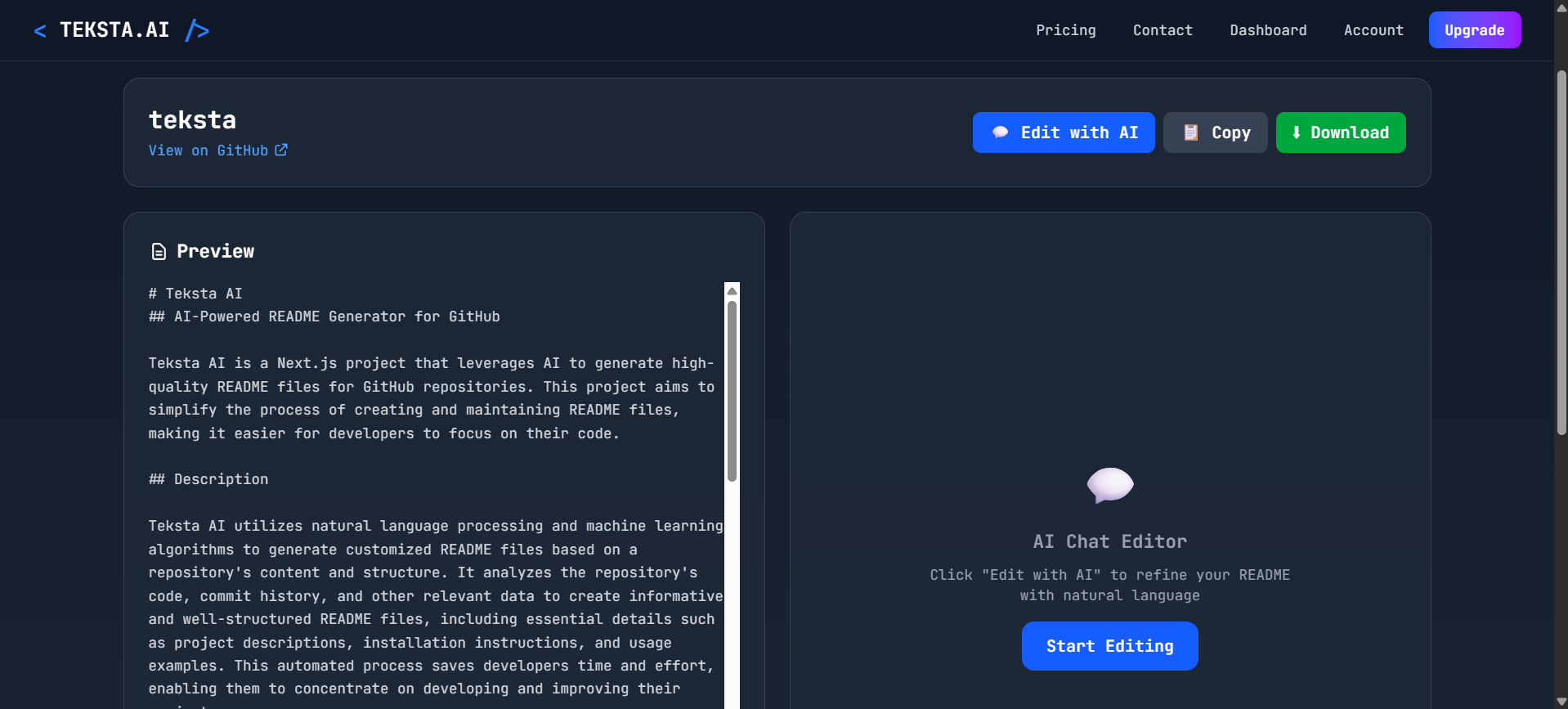 Teksta Ai screenshot 4