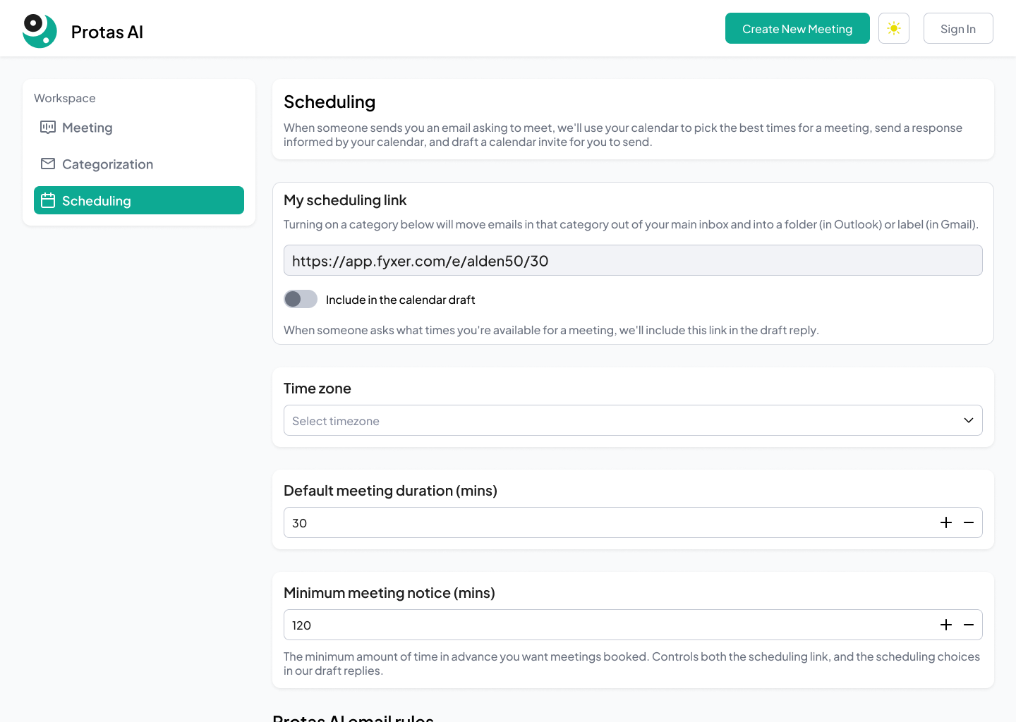 Protas AI Waitlist Launch screenshot 2
