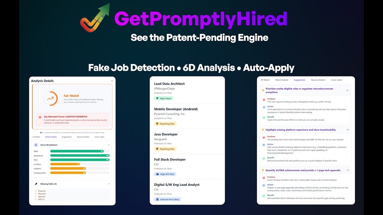 GetPromptlyHired screenshot 1