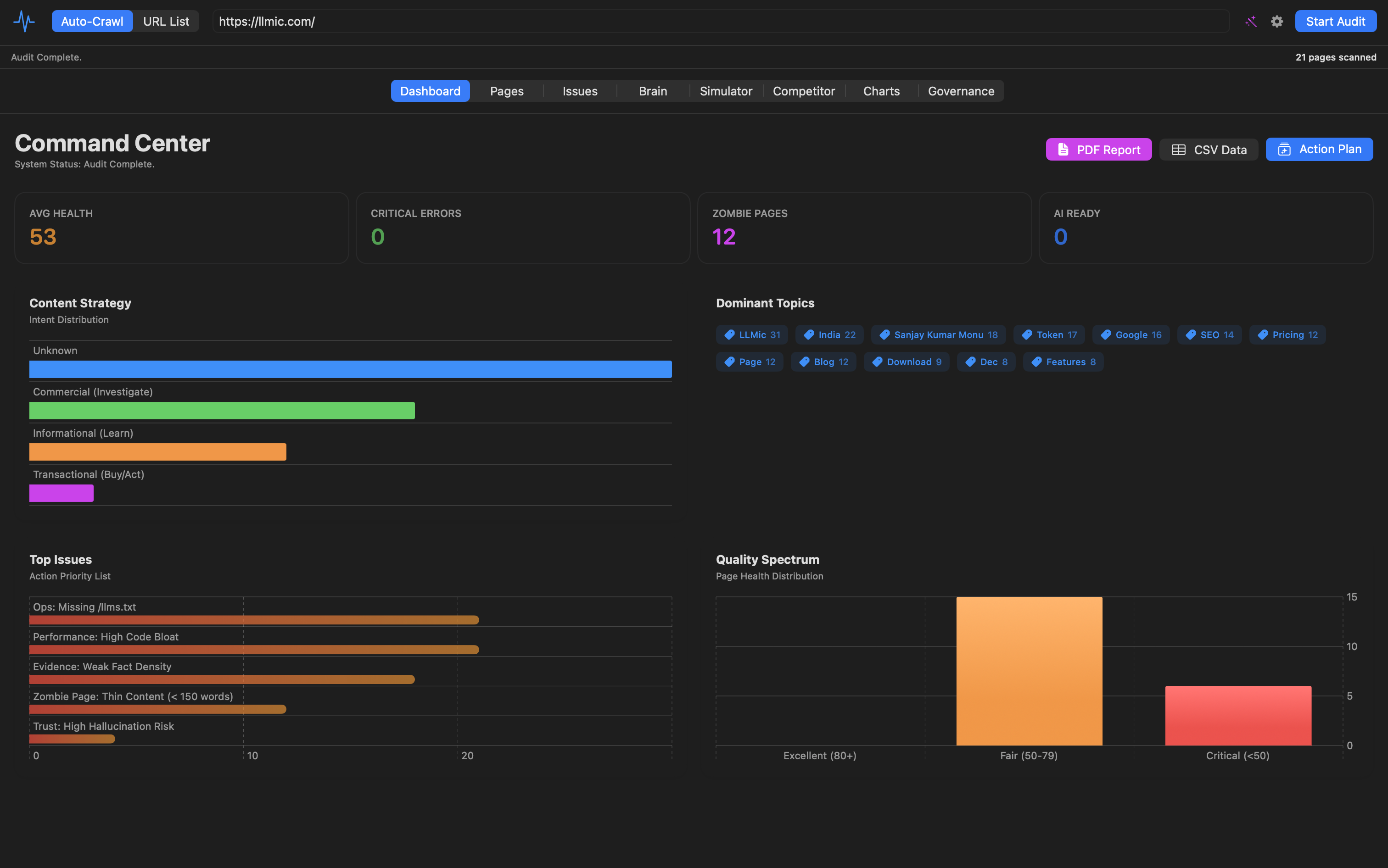 LLMic screenshot 2