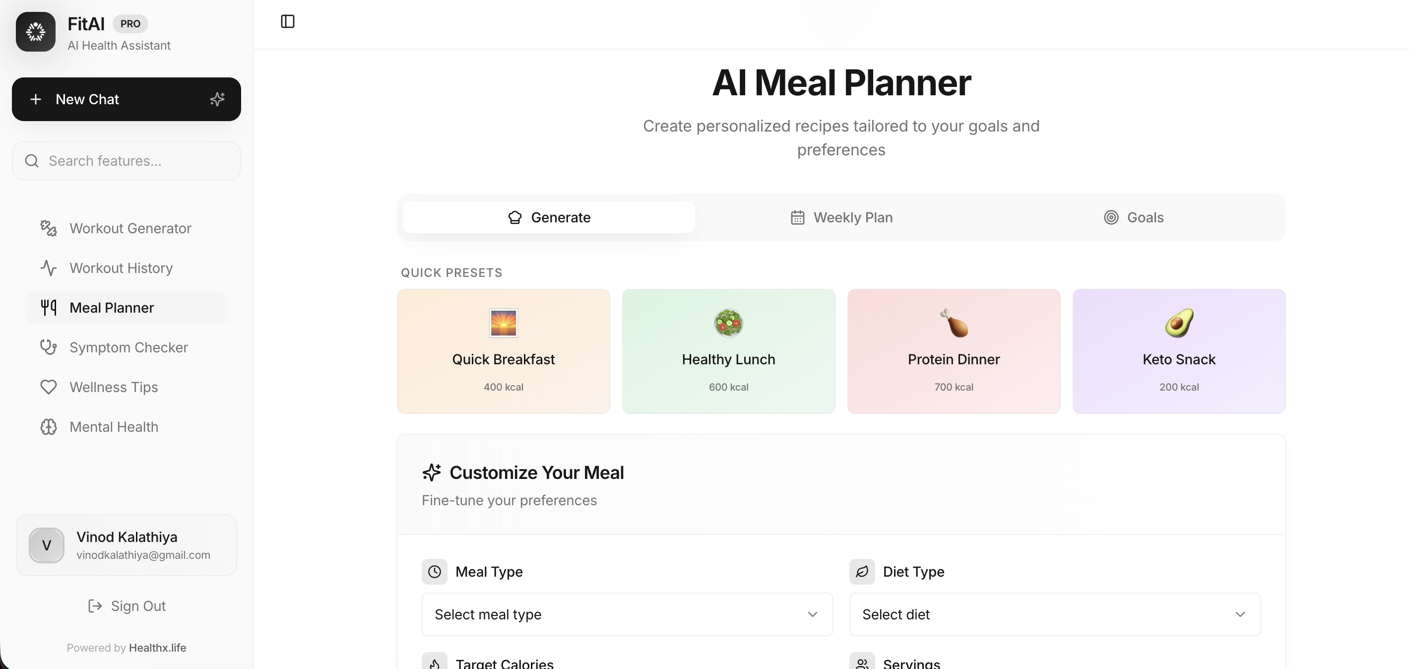 FitAI.live screenshot 4