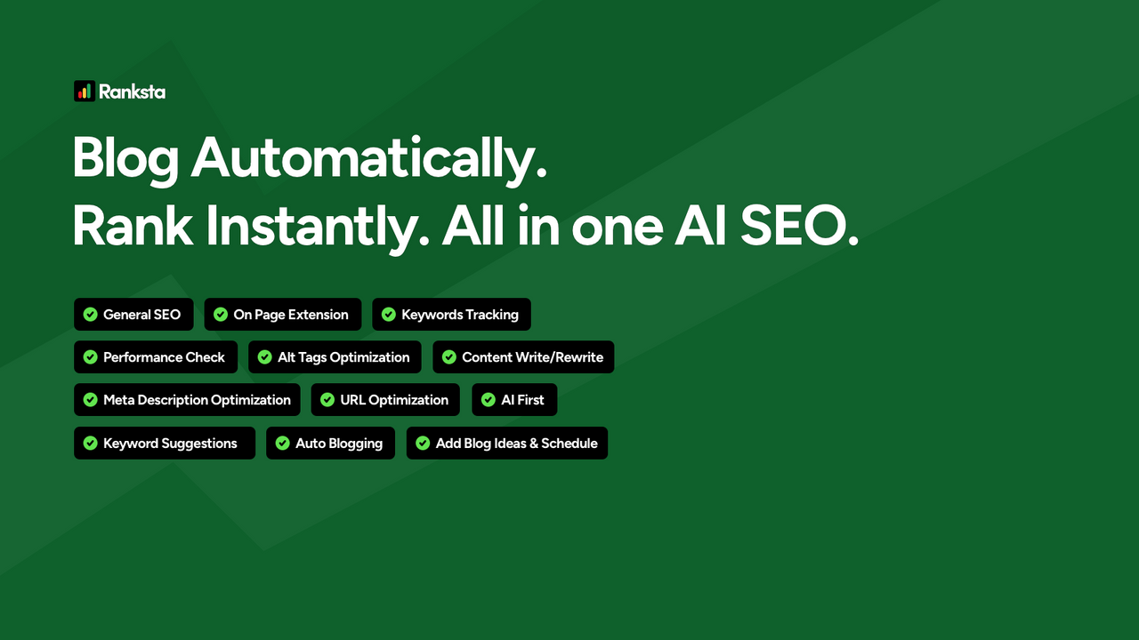 Ranksta SEO screenshot 1