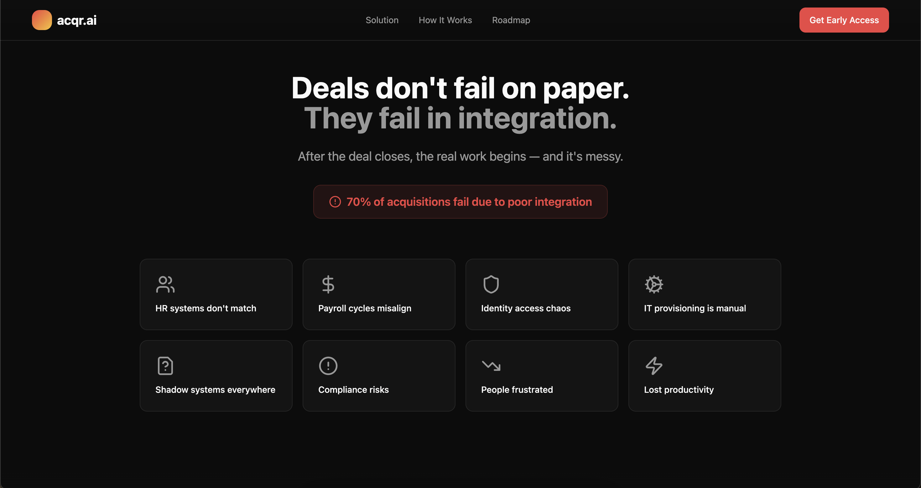 ACQR.ai screenshot 2