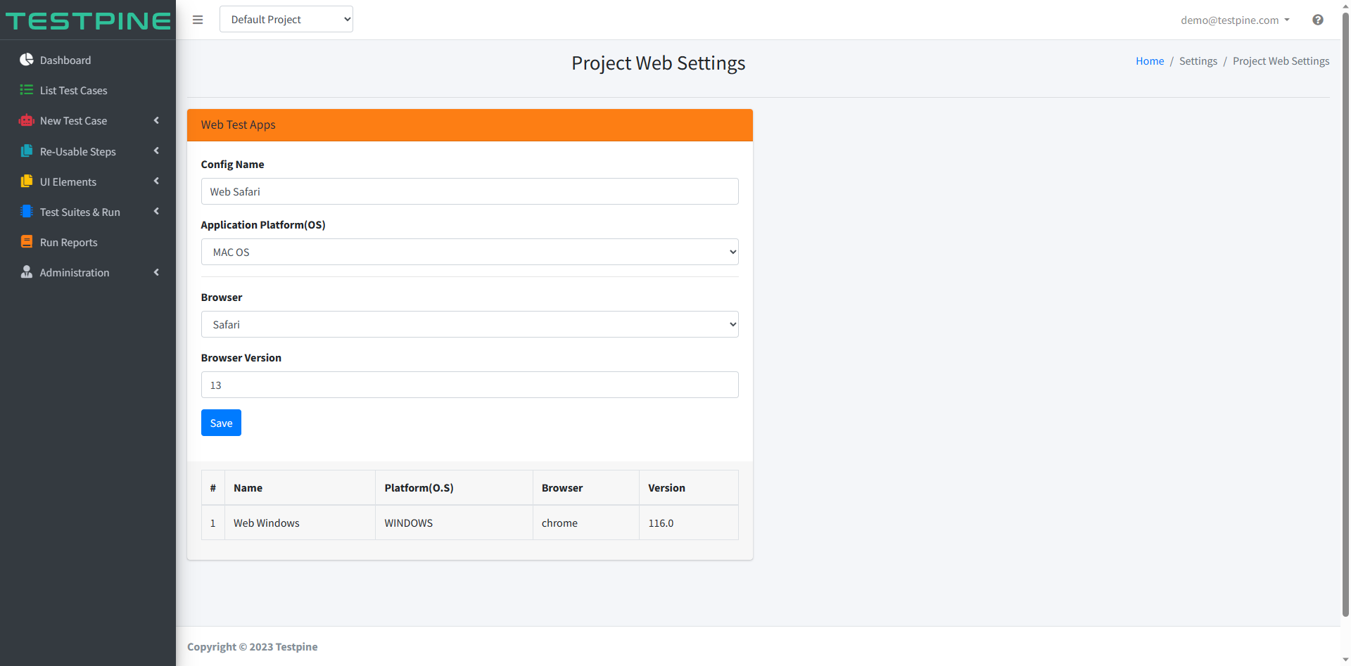 Testpine screenshot 15